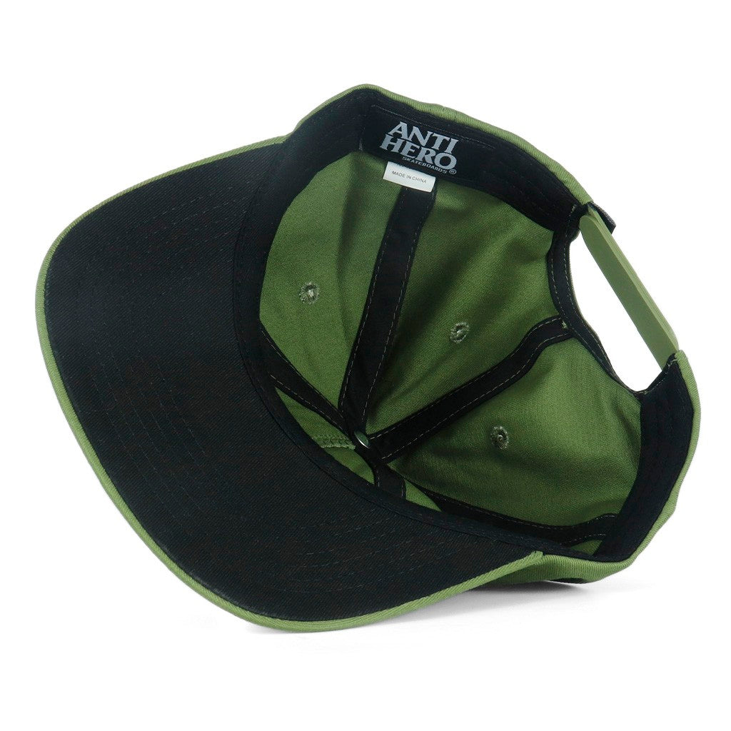 Boné Anti Hero Skateboards Lil Pigeon - Verde / Dourado
