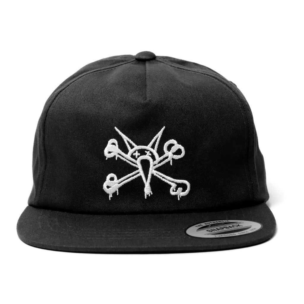 Boné Powell Peralta Vato Rat - Preto / Branco