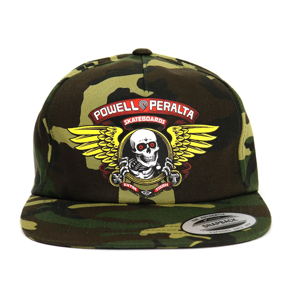 Boné Powell Peralta Winged Ripper - Camuflado Verde