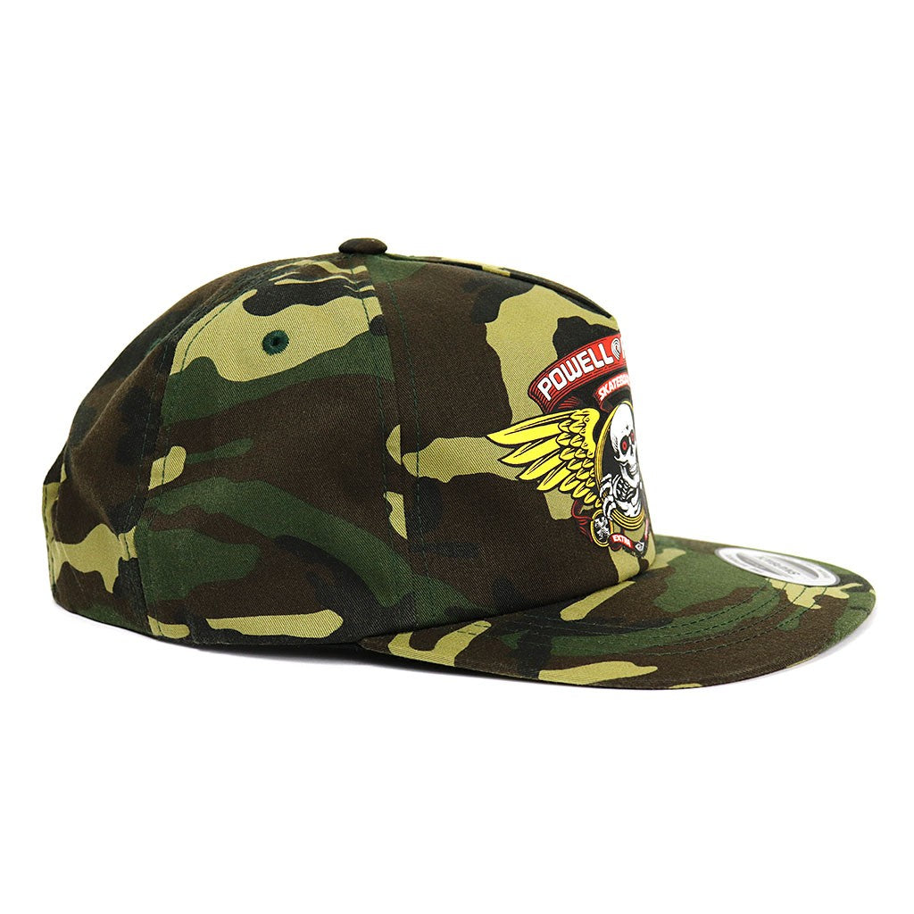 Boné Powell Peralta Winged Ripper - Camuflado Verde