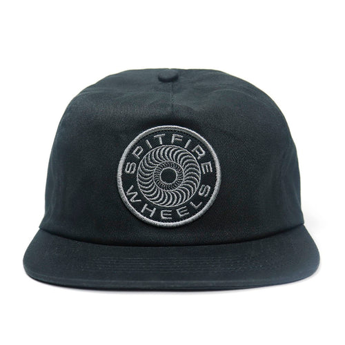 Boné Spitfire Wheels Classic 87 Swirl Patch - Preto / Cinza