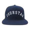 Boné Fourstar Clothing Athletic Snapback - Marinho