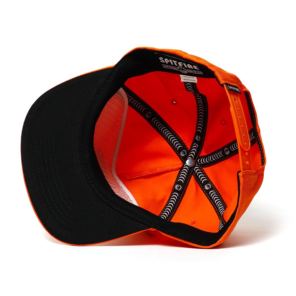 Boné Spitfire Wheels Classic 87 Swirl - Laranja