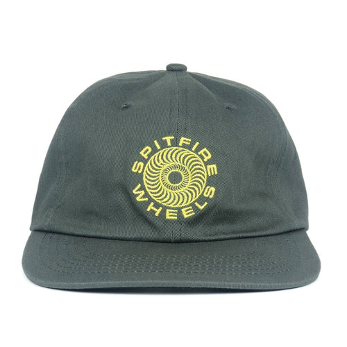 Boné Spitfire Wheels Classic 87 Swirl - Chumbo / Amarelo