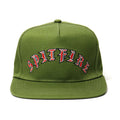Boné Spitfire Wheels Old E Arch - Verde / Vermelho
