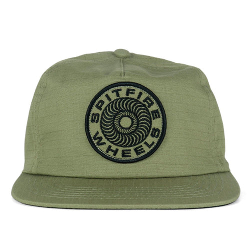 Boné Spitfire Wheels Classic 87 Swirl Patch - Bege / Preto