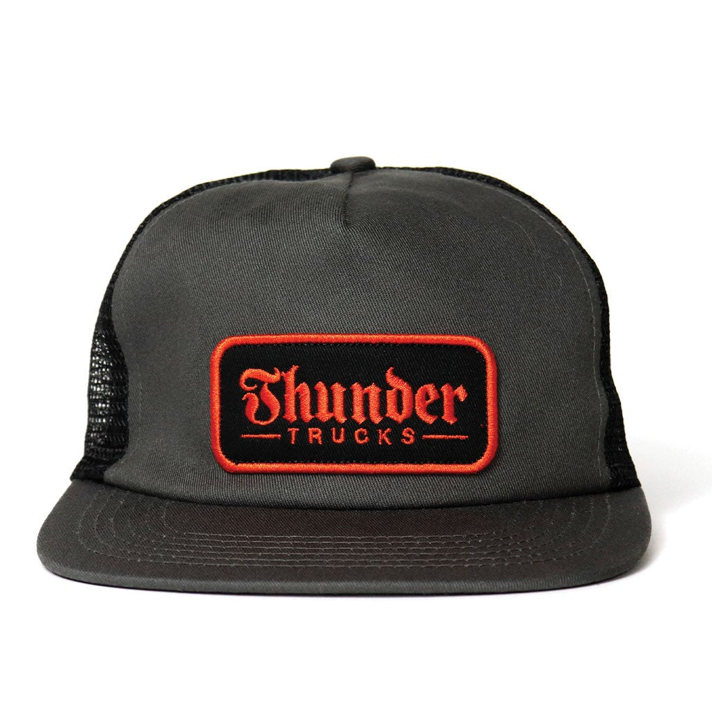 Boné Thunder Trucks Script Patch - Chumbo / Preto / Laranja