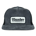 Boné Thunder Trucks Script Patch - Chumbo / Preto / Branco