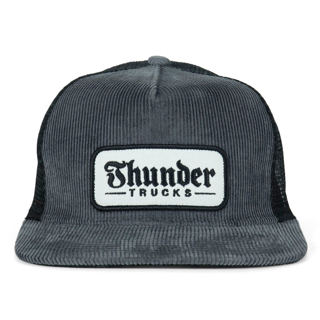 Boné Thunder Trucks Script Patch - Chumbo / Preto / Branco