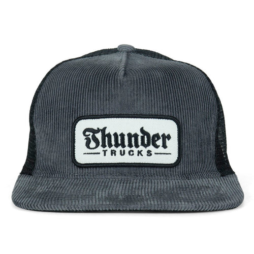 Boné Thunder Trucks Script Patch - Chumbo / Preto / Branco