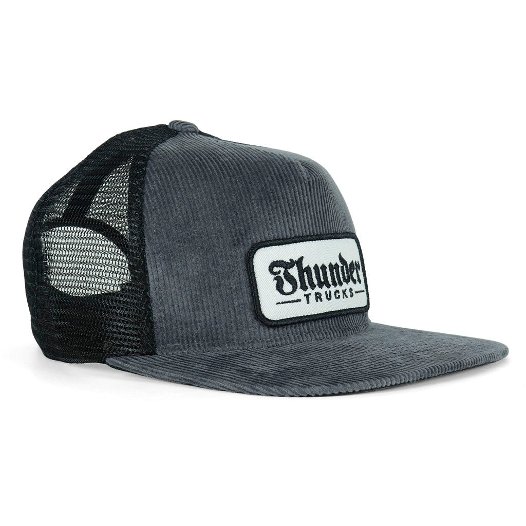 Boné Thunder Trucks Script Patch - Chumbo / Preto / Branco