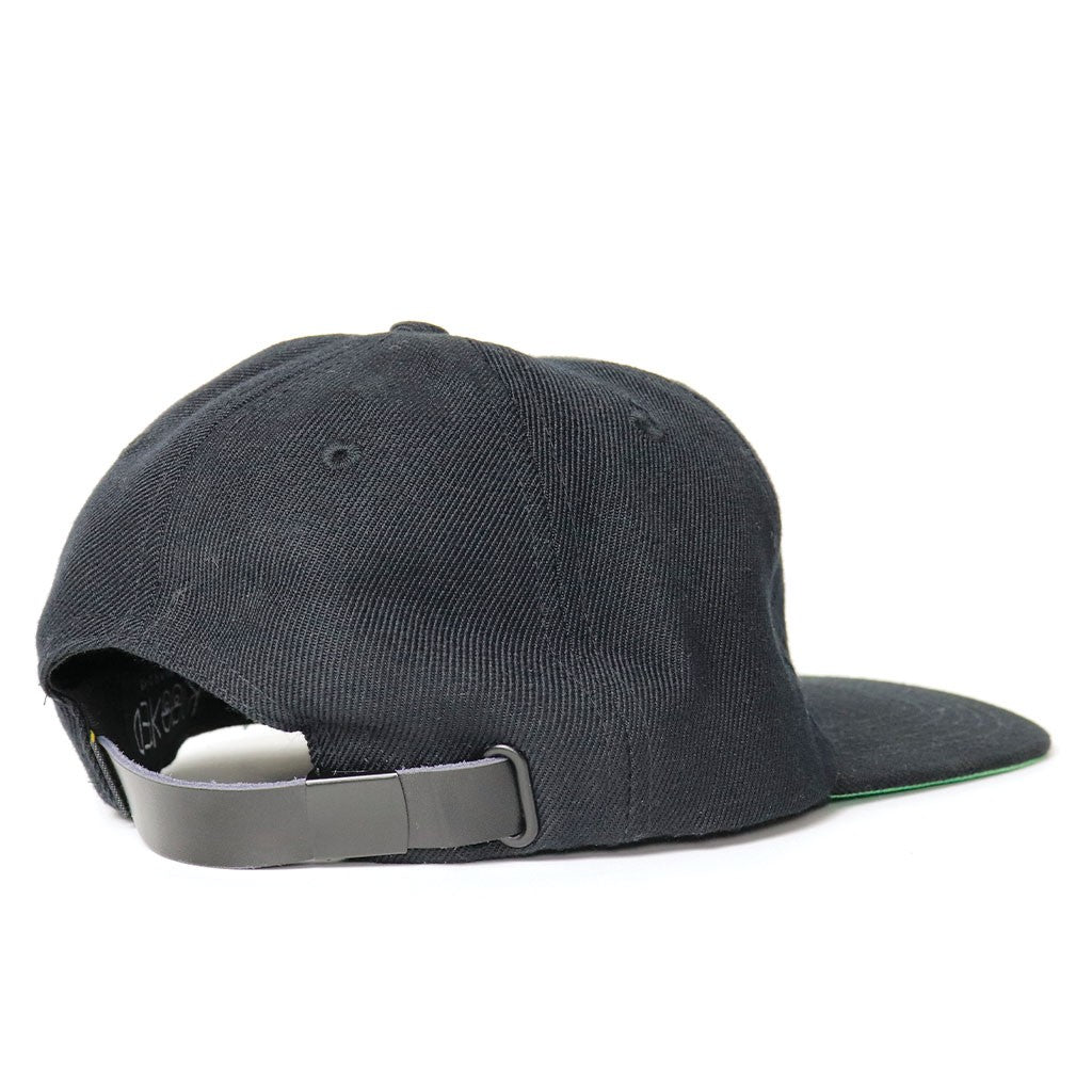 Boné Krooked Skateboarding Trinity Smile - Preto / Verde