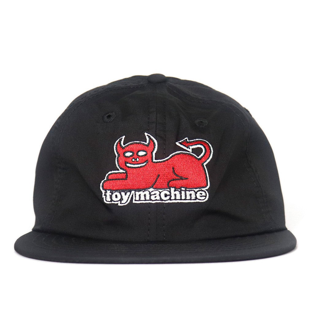 Boné Toy Machine Devil Cat - Preto