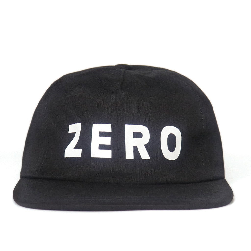 Boné Zero Skateboards Army - Preto / Branco