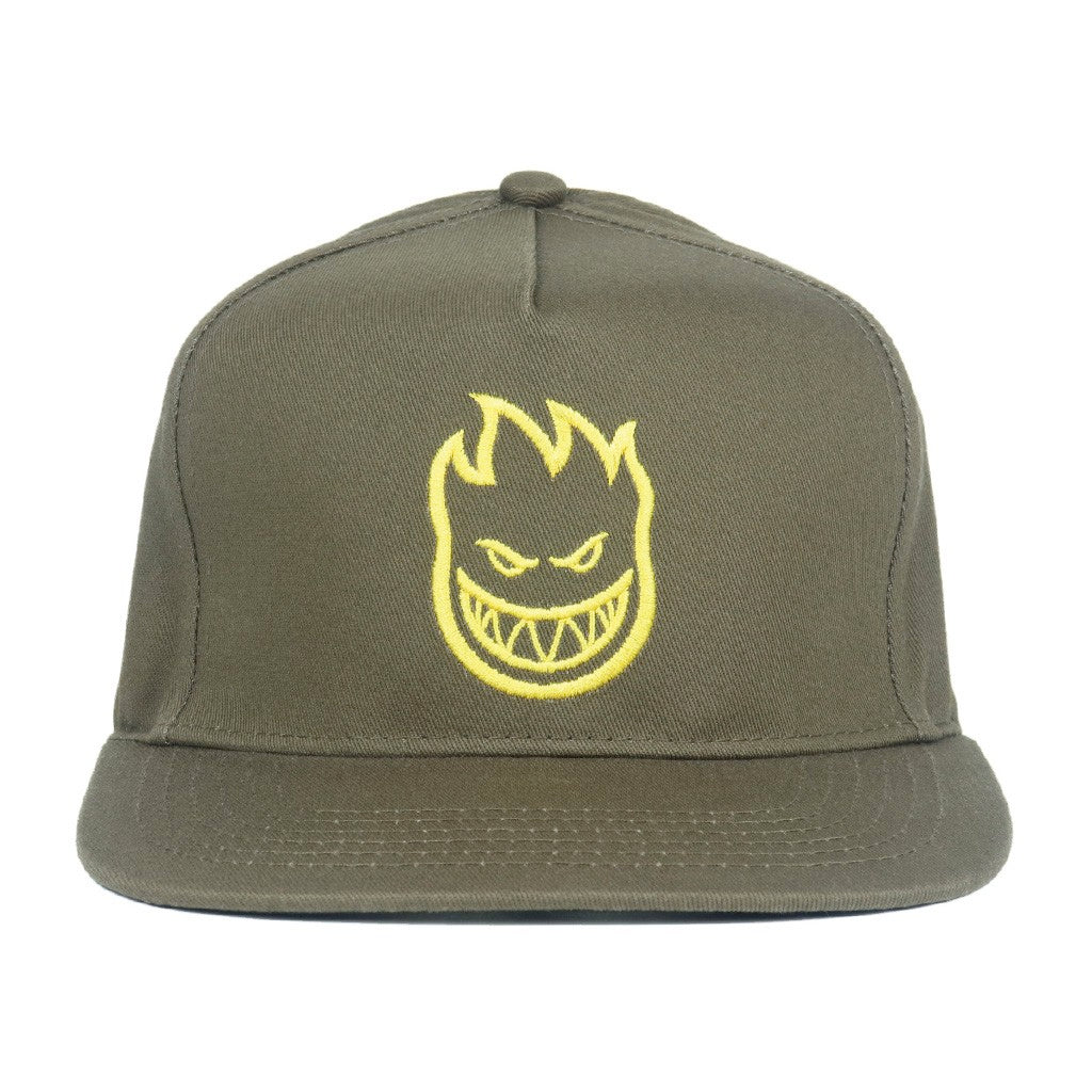 Boné Spitfire Wheels Bighead Snap - Marrom / Amarelo