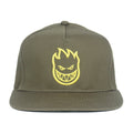 Boné Spitfire Wheels Bighead Snap - Marrom / Amarelo