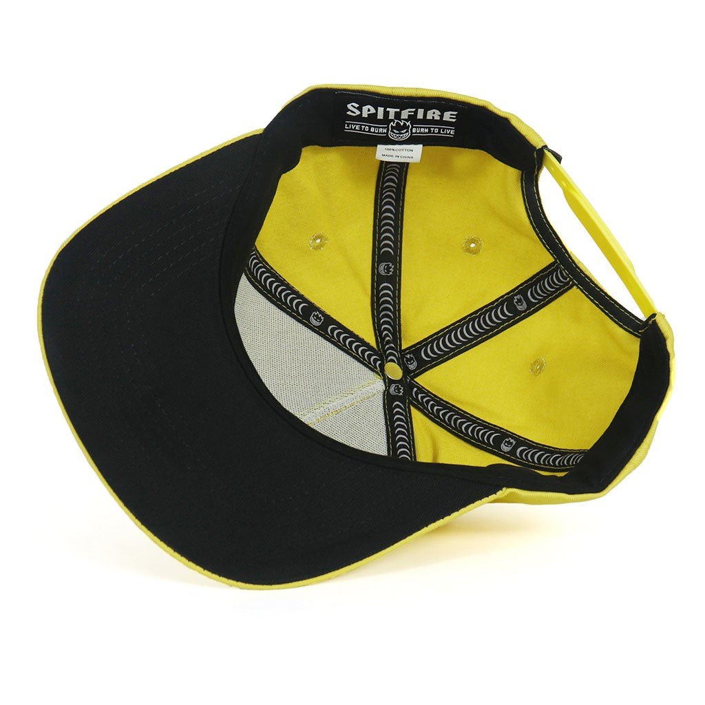 Boné Spitfire Wheels Bighead Snap - Amarelo / Preto