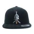 Boné Powell Peralta Skull And Sword Trucker - Preto / Branco