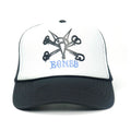 Boné Powell Peralta Vato Rat Bones Mesh - Branco / Preto
