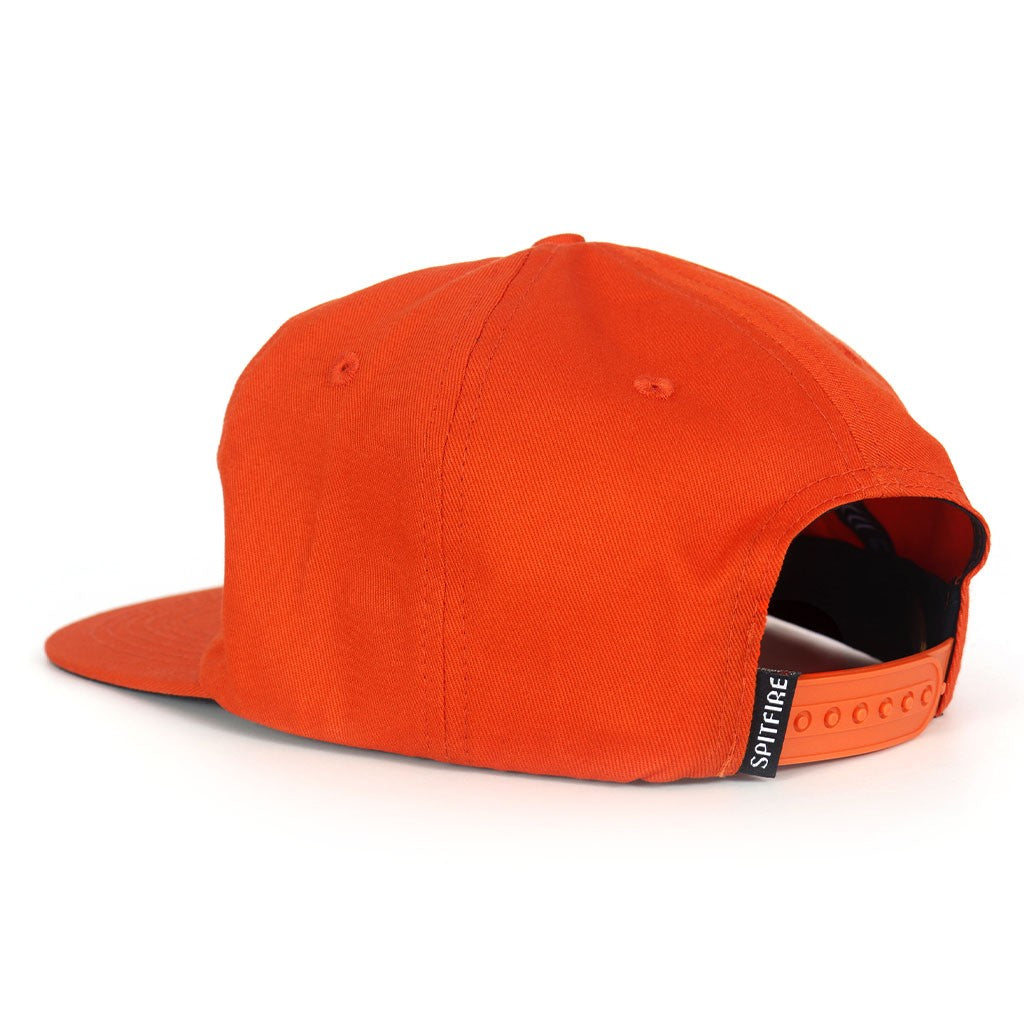 Boné Spitfire Wheels Classic 87 Snap - Laranja / Vermelho / Amarelo