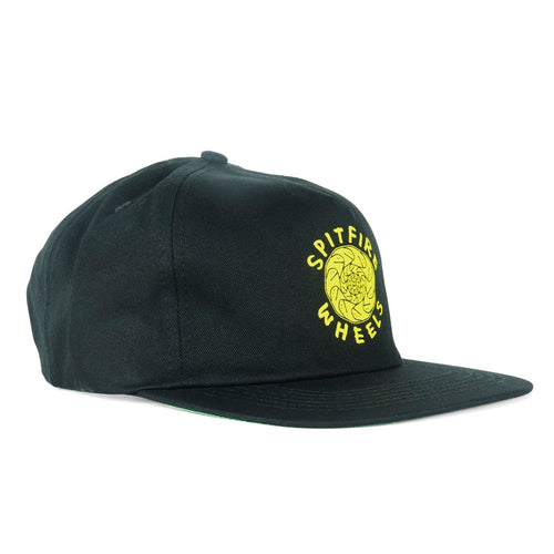 Boné Spitfire Wheels Gonz Schmoo Classic - Preto / Amarelo / Verde