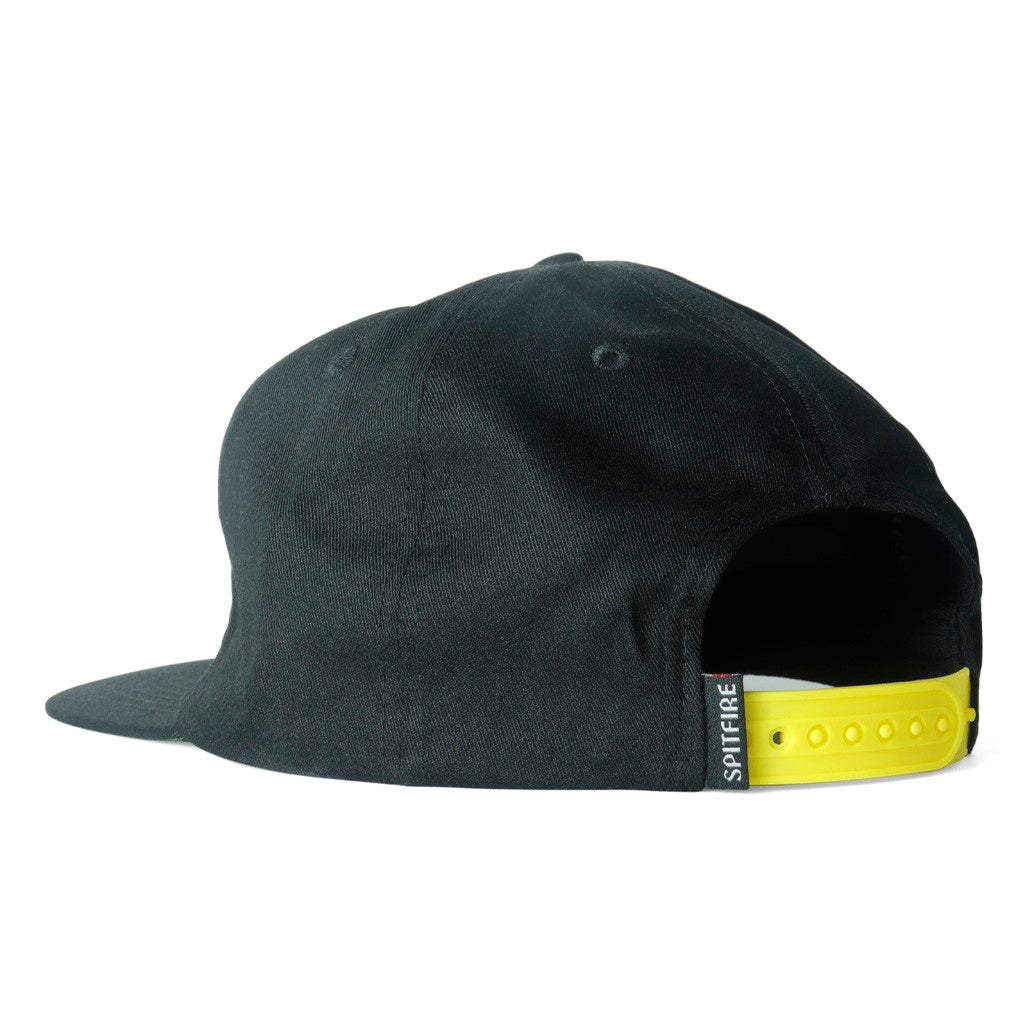 Boné Spitfire Wheels Gonz Schmoo Classic - Preto / Amarelo / Verde