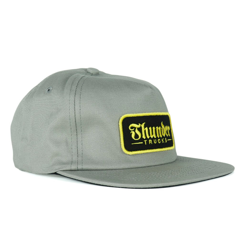 Boné Thunder Trucks Script Patch - Cinza / Preto / Amarelo
