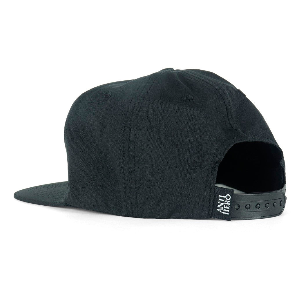 Boné Anti Hero Skateboards Basic Eagle Snap - Preto / Amarelo