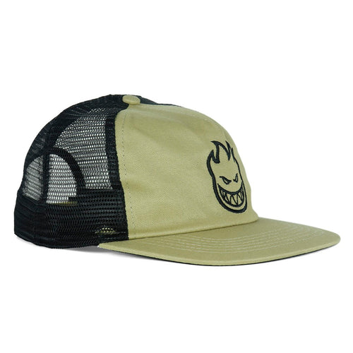 Boné Spitfire Wheels Bighead Trucker - Bege / Preto