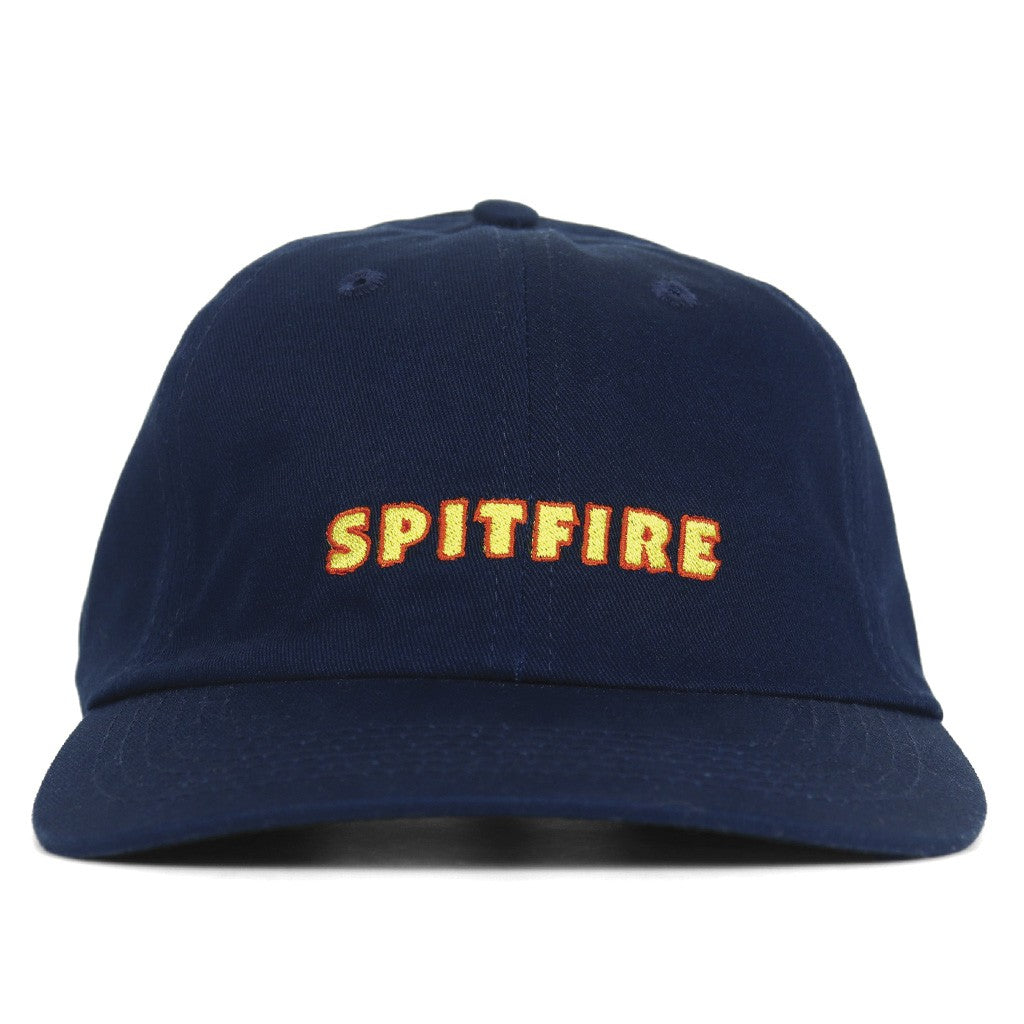 Boné Spitfire Wheels LTB Script II - Marinho / Amarelo / Vermelho