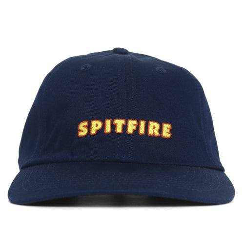 Boné Spitfire Wheels LTB Script II - Marinho / Amarelo / Vermelho