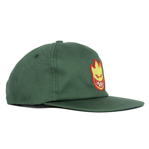 Boné Spitfire Wheels Bighead Fill Snap - Verde / Amarelo / Vermelho