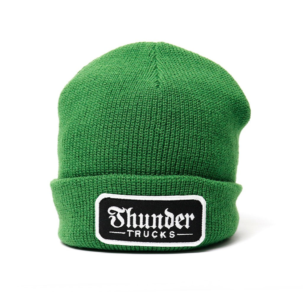 Touca Thunder Trucks Script Patch Cuff - Verde