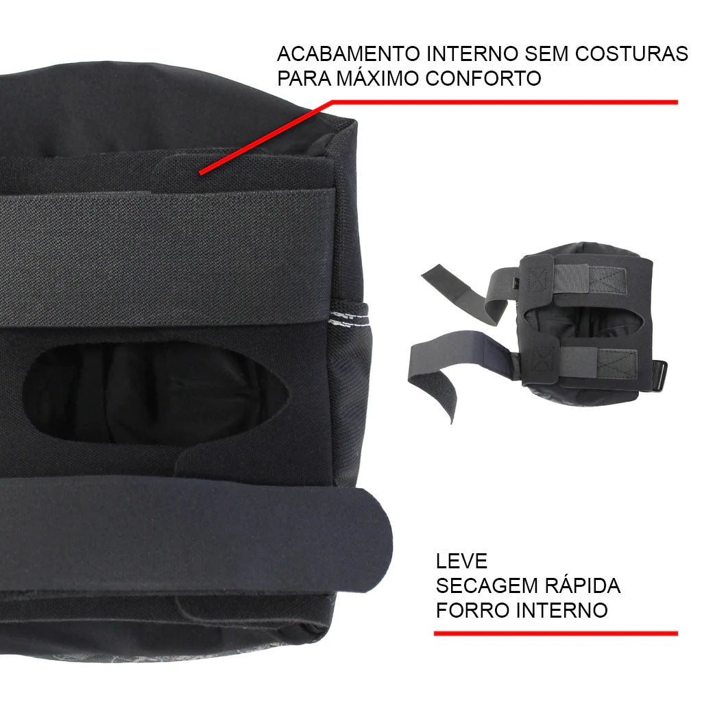 Joelheira 187 Killer Pads Joelheira Pro Knee - Preta
