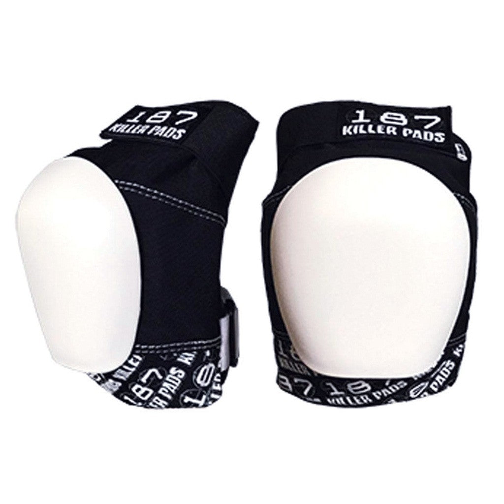 Joelheira 187 Killer Pads Joelheira Pro Knee - Preta / Branca