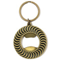 Chaveiro Spitfire Wheels Swirl Gold Keychain - Bottle Opener - DOURADO