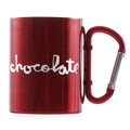 Caneca Chocolate Skateboards Carabiner Cup - Vermelho