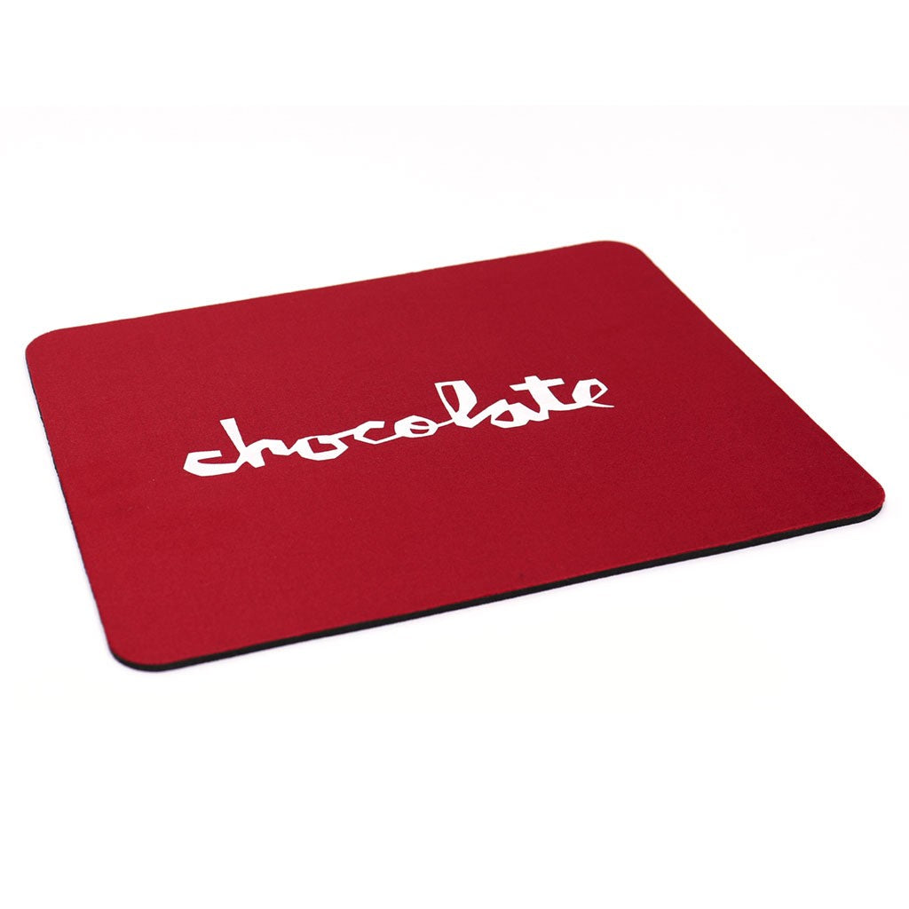 Mouse Pad Chocolate Skateboards Choc Chunk - Vermelho / Branco