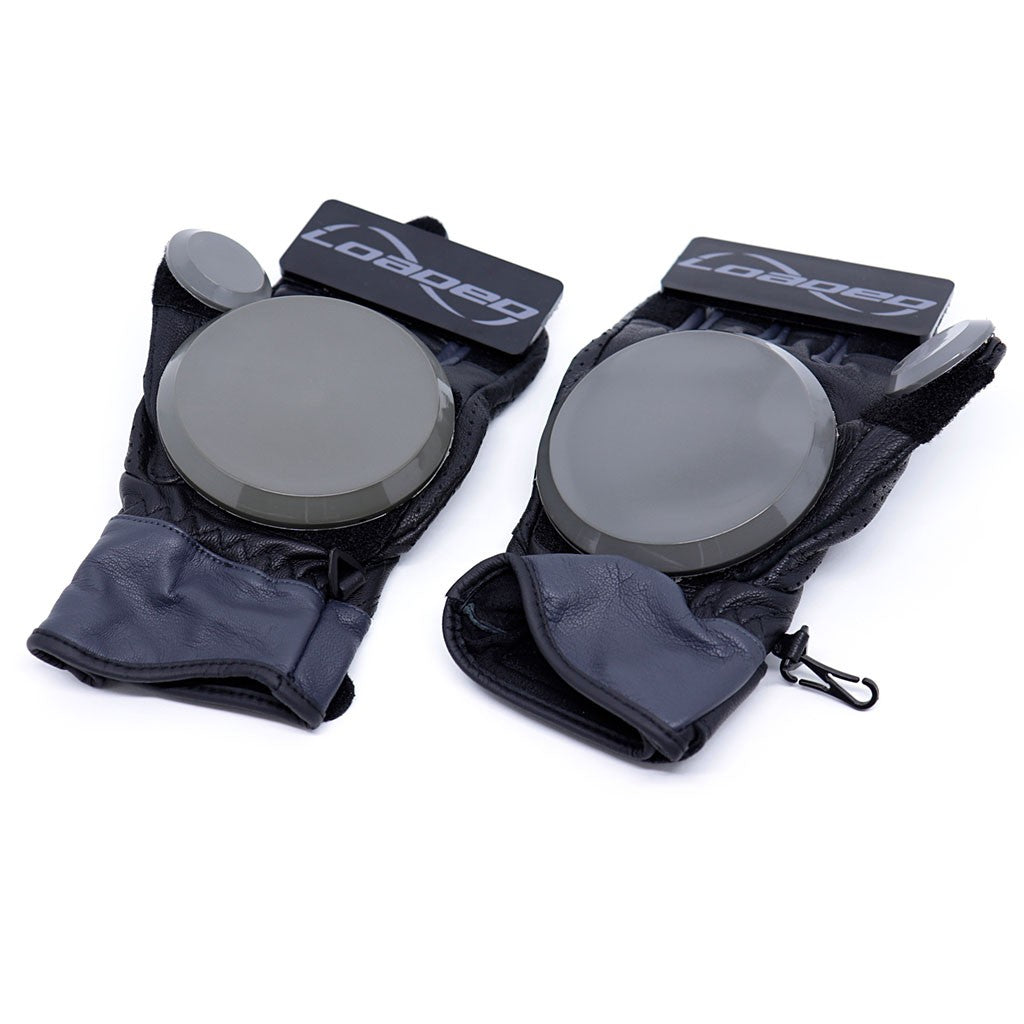 Luva Loaded Boards Leather Race - Preta
