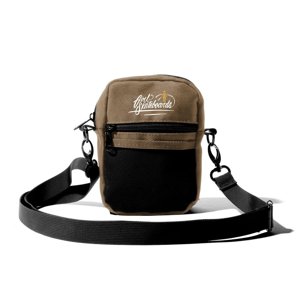 Shoulder Bag Girl Skateboards Girl Traveler Shoulder Bag - Marrom / Preto
