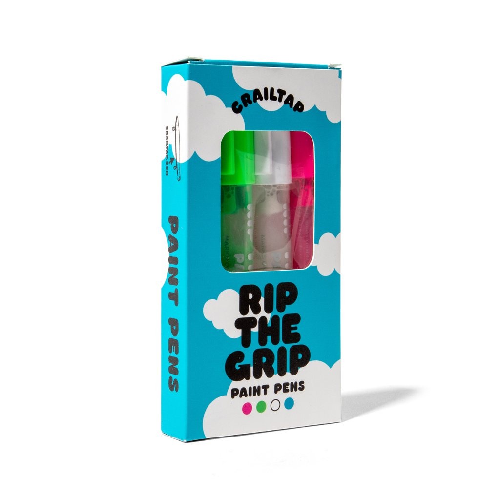 Caneta Crailtap Rip The Grip Pens - Colorida