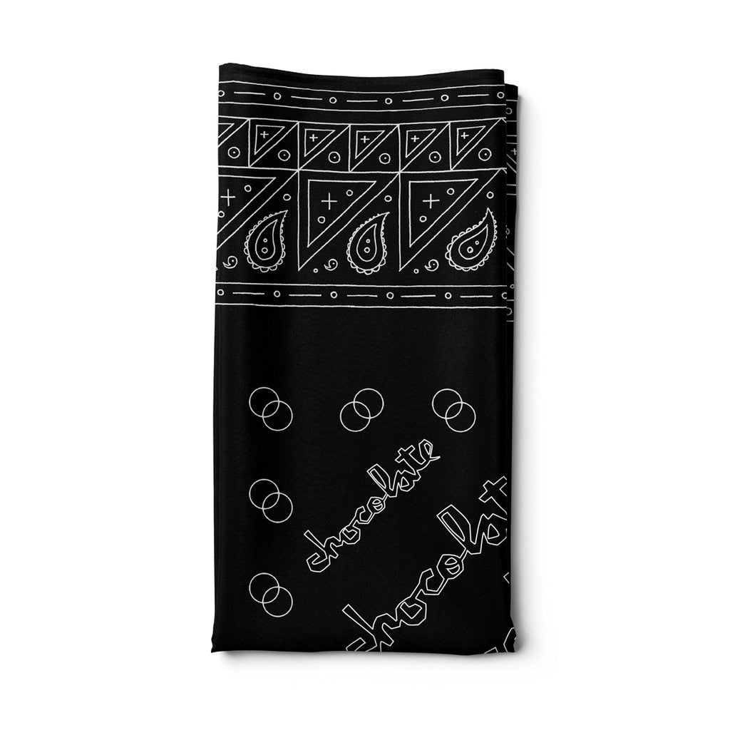 Bandana Chocolate Skateboards Paisley - Preta
