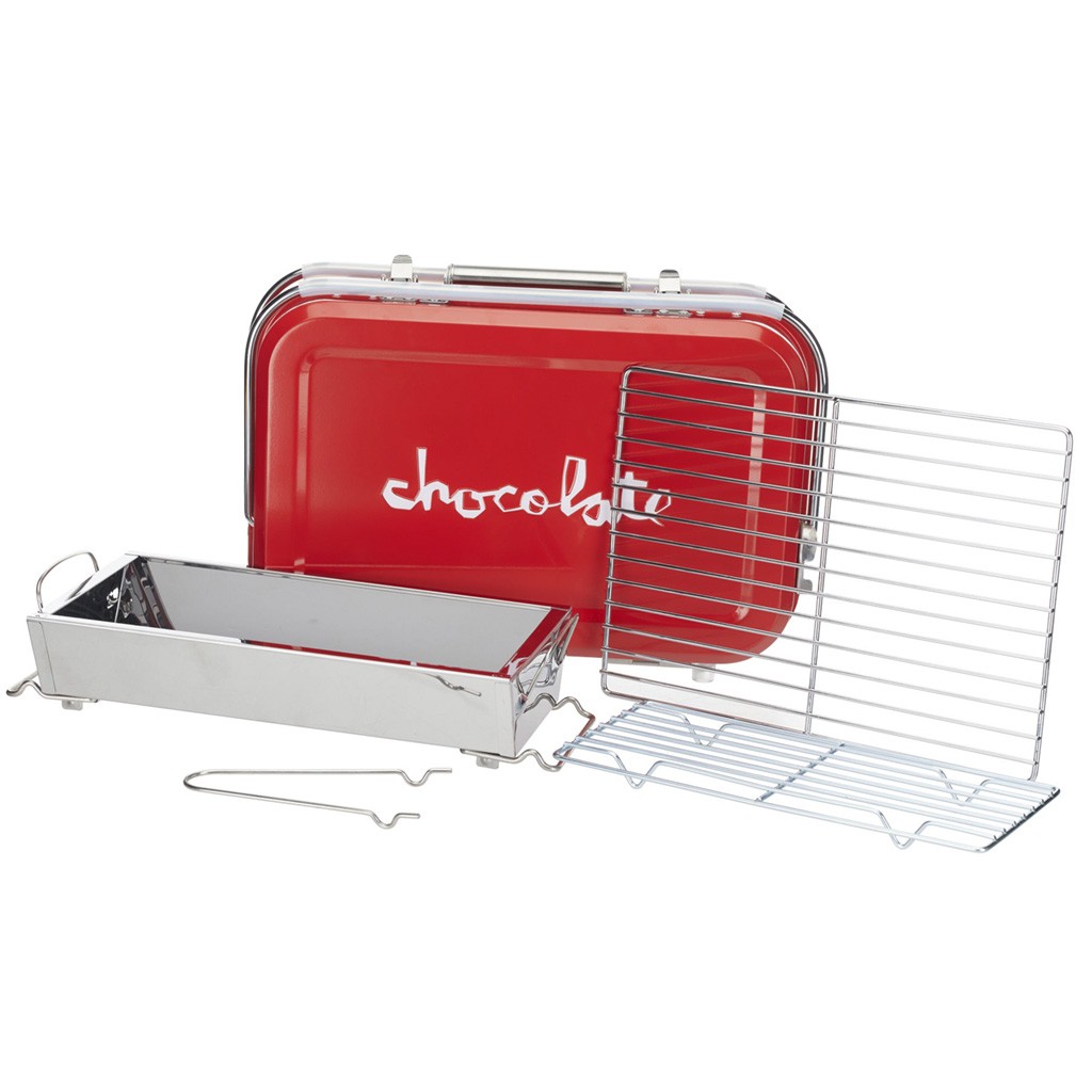 Churrasqueira Chocolate Skateboards Spot Grill - Vermelho
