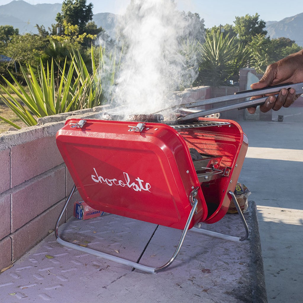 Churrasqueira Chocolate Skateboards Spot Grill - Vermelho