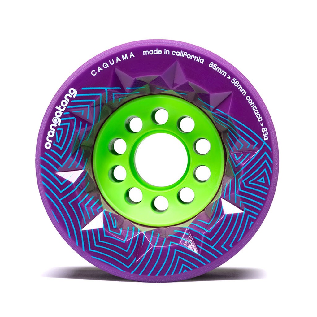 Roda Orangatang Wheels Caguama 85mm 83a - Roxo