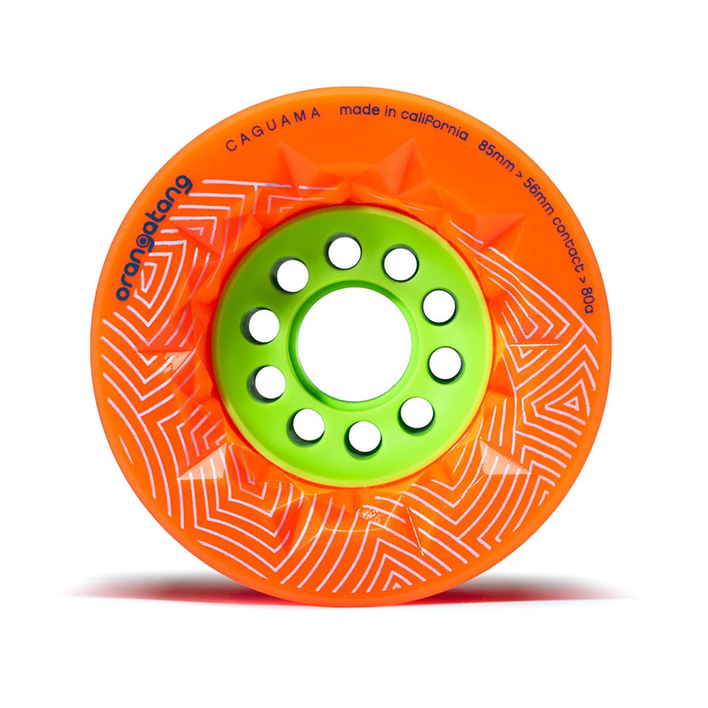 Roda Orangatang Wheels Caguama 85mm 80a - Laranja
