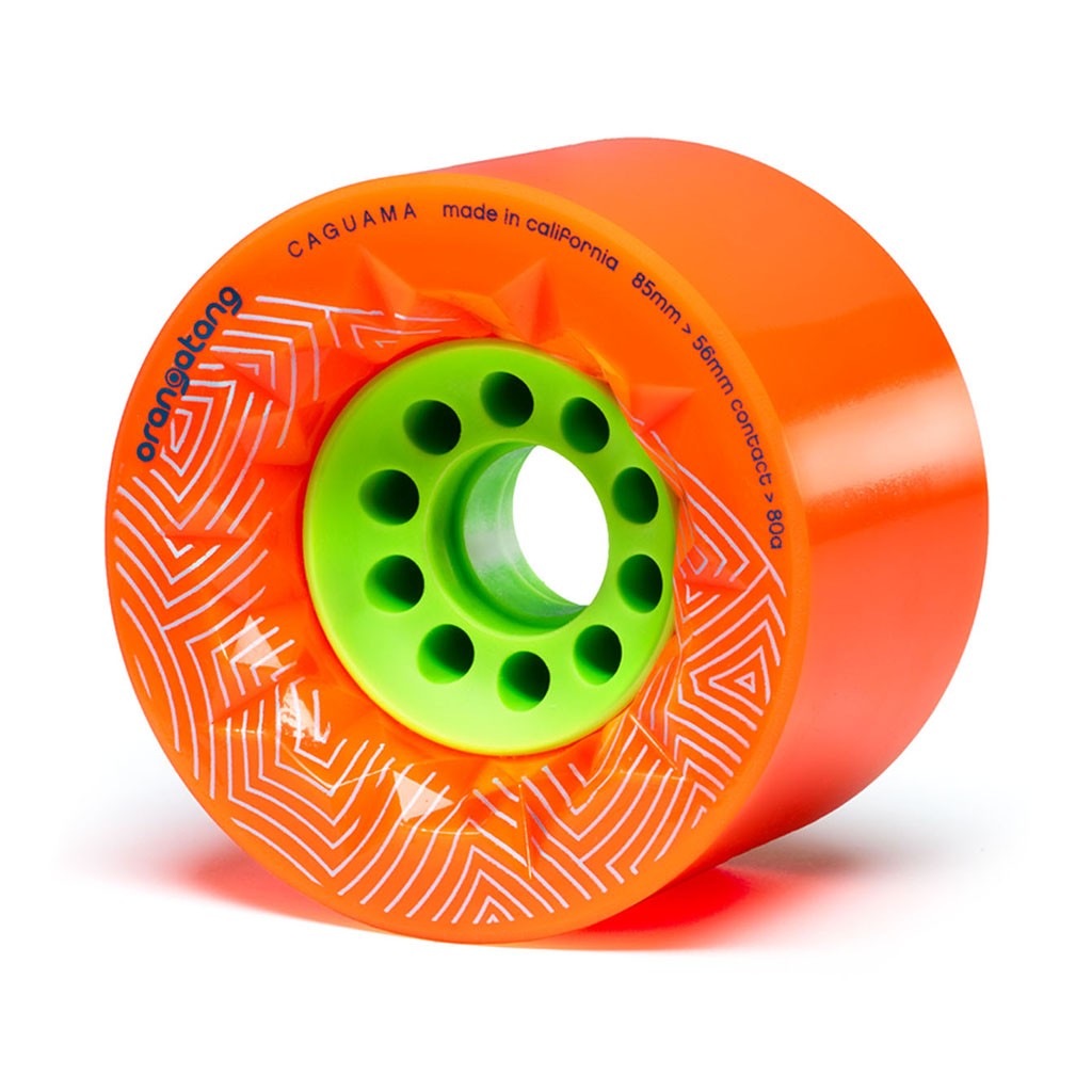 Roda Orangatang Wheels Caguama 85mm 80a - Laranja