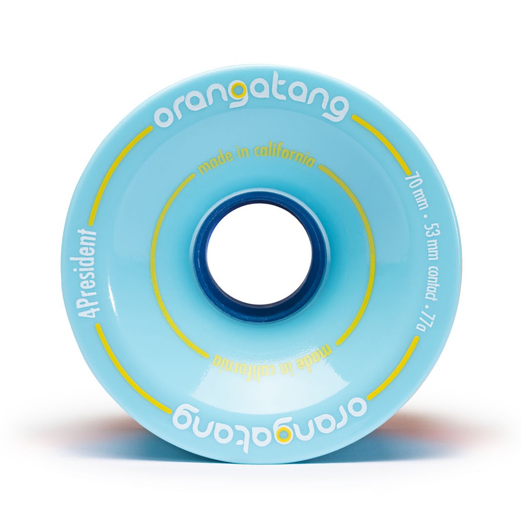 Roda Orangatang Wheels 4President 70mm 77a - Azul