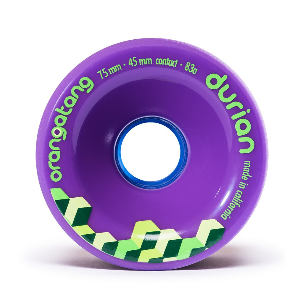 Roda Orangatang Wheels Durian 75mm 83a - Roxo