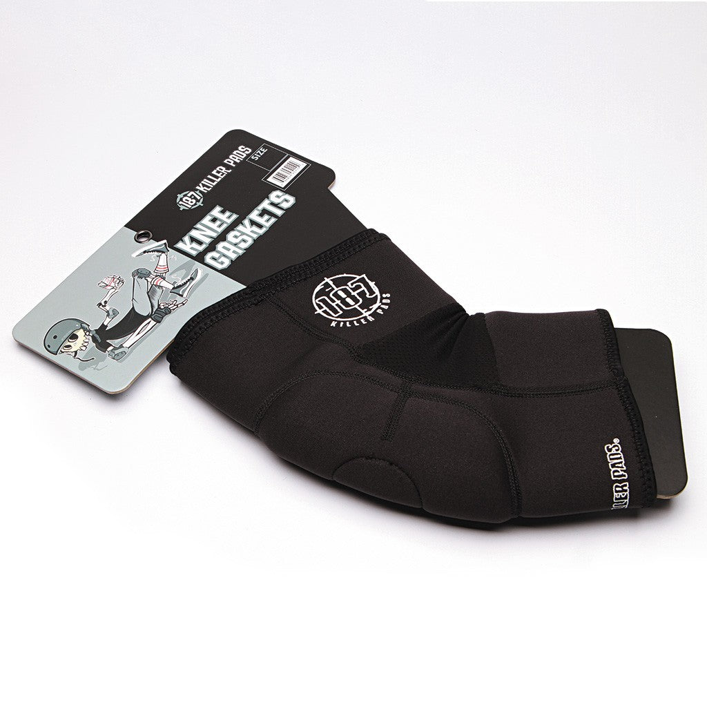 Meia Pads 187 Killer Pads Meia Pads Knee Gasket - Preto